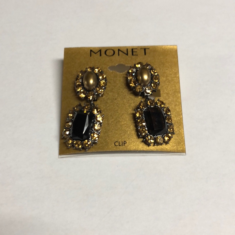 Monet Clip On Earrings